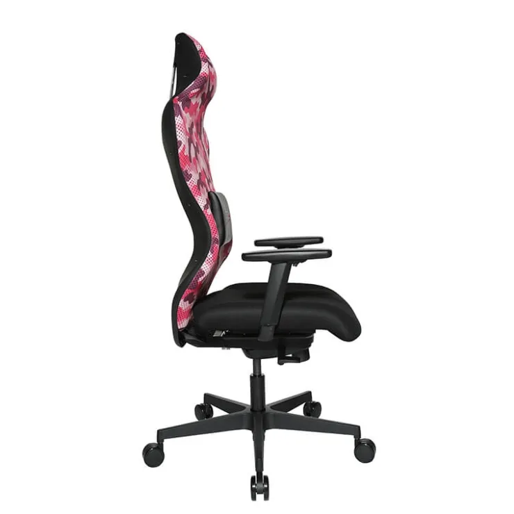 Top Star Chaise De Bureau|Fauteuil De Bureau*Sitness RS Sport Chaise gamer design dossier avec filet