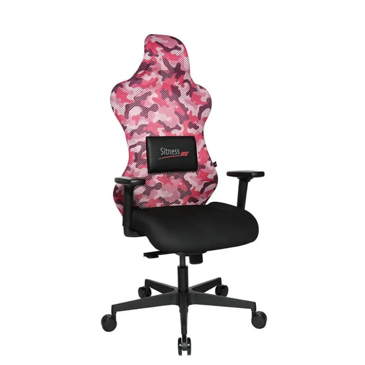Top Star Chaise De Bureau|Fauteuil De Bureau*Sitness RS Sport Chaise gamer design dossier avec filet
