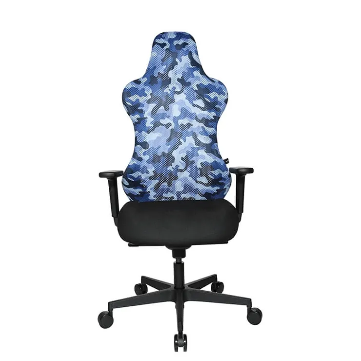 Top Star Chaise De Bureau|Fauteuil De Bureau*Sitness RS Sport Chaise gamer design dossier avec filet