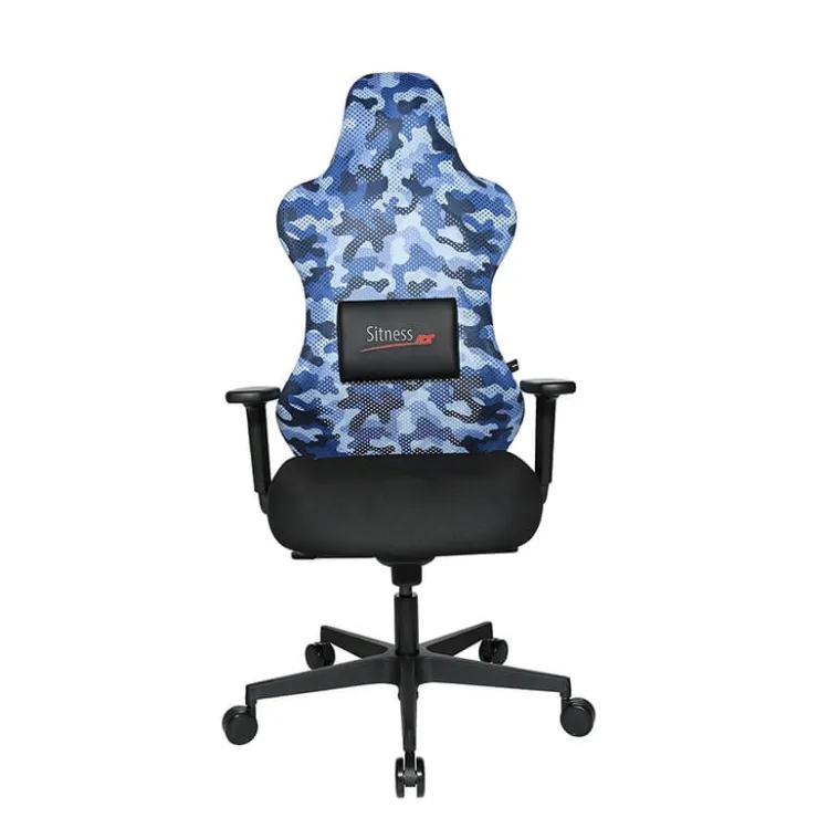 Top Star Chaise De Bureau|Fauteuil De Bureau*Sitness RS Sport Chaise gamer design dossier avec filet
