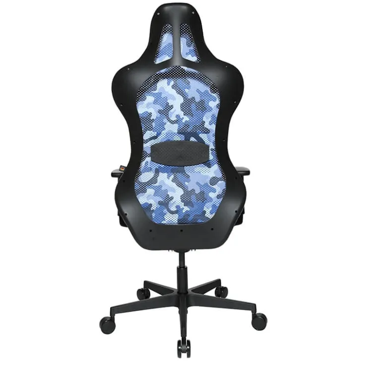 Top Star Chaise De Bureau|Fauteuil De Bureau*Sitness RS Sport Chaise gamer design dossier avec filet