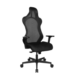 Top Star Chaise De Bureau|Fauteuil De Bureau*Sitness RS Sport Chaise gamer design dossier avec filet