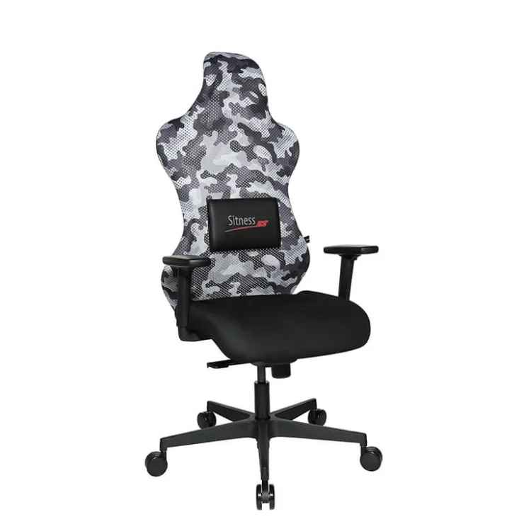 Top Star Chaise De Bureau|Fauteuil De Bureau*Sitness RS Sport Chaise gamer design dossier avec filet