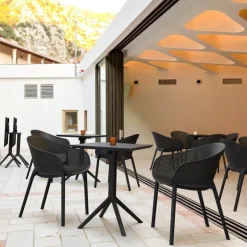 Chaise De Jardin|Fauteuil De Jardin*Sky Fauteuil de jardin design en polypropylène