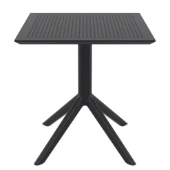 Table De Jardin*Sky Petite table de jardin carrée en résine