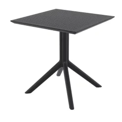 Table De Jardin*Sky Petite table de jardin carrée en résine