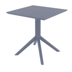 Table De Jardin*Sky Petite table de jardin carrée en résine