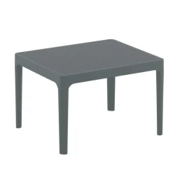 Table De Jardin*Sky Side Table basse de jardin rectangulaire en résine