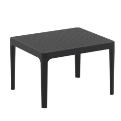 Table De Jardin*Sky Side Table basse de jardin rectangulaire en résine