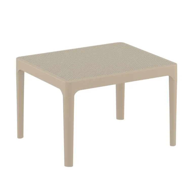 Table De Jardin*Sky Side Table basse de jardin rectangulaire en résine