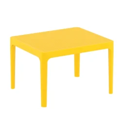 Table De Jardin*Sky Side Table basse de jardin rectangulaire en résine