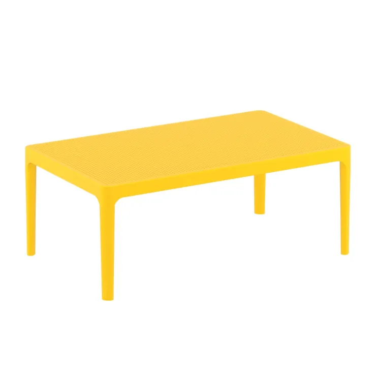 Table De Jardin*Sky Table basse de jardin rectangulaire en résine