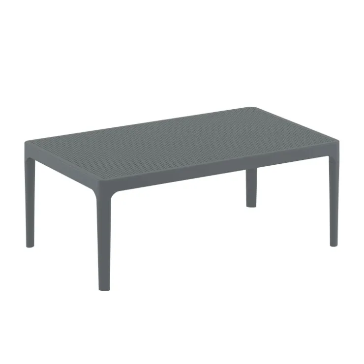 Table De Jardin*Sky Table basse de jardin rectangulaire en résine