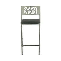 Carrier Tabouret Snack (assise +/- 65 Cm)|Tabouret De Bar (assise +/- 80 Cm)*Slide ® Tabouret moderne snack en synthétique et métal