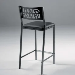 Carrier Tabouret Snack (assise +/- 65 Cm)|Tabouret De Bar (assise +/- 80 Cm)*Slide ® Tabouret moderne snack en synthétique et métal