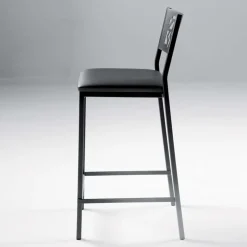 Carrier Tabouret Snack (assise +/- 65 Cm)|Tabouret De Bar (assise +/- 80 Cm)*Slide ® Tabouret moderne snack en synthétique et métal