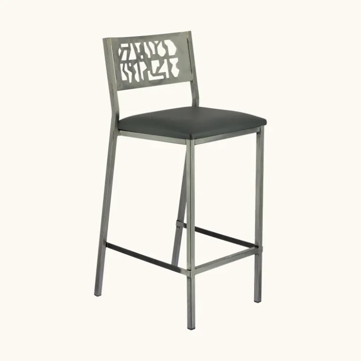 Carrier Tabouret Snack (assise +/- 65 Cm)|Tabouret De Bar (assise +/- 80 Cm)*Slide ® Tabouret moderne snack en synthétique et métal