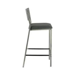 Carrier Tabouret Snack (assise +/- 65 Cm)|Tabouret De Bar (assise +/- 80 Cm)*Slide ® Tabouret moderne snack en synthétique et métal