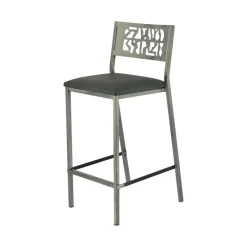 Carrier Tabouret Snack (assise +/- 65 Cm)|Tabouret De Bar (assise +/- 80 Cm)*Slide ® Tabouret moderne snack en synthétique et métal