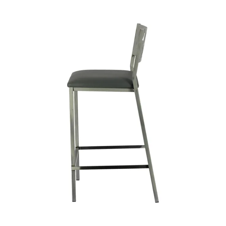 Carrier Tabouret Snack (assise +/- 65 Cm)|Tabouret De Bar (assise +/- 80 Cm)*Slide ® Tabouret moderne snack en synthétique et métal