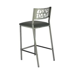 Carrier Tabouret Snack (assise +/- 65 Cm)|Tabouret De Bar (assise +/- 80 Cm)*Slide ® Tabouret moderne snack en synthétique et métal