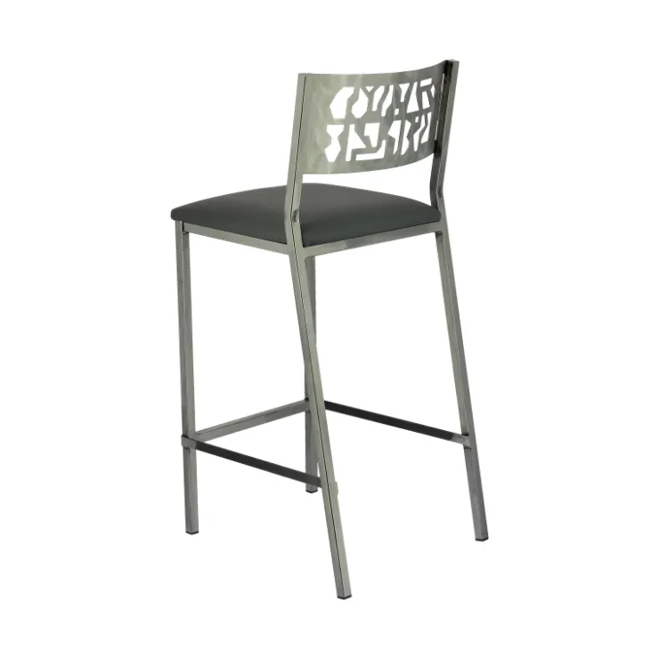 Carrier Tabouret Snack (assise +/- 65 Cm)|Tabouret De Bar (assise +/- 80 Cm)*Slide ® Tabouret moderne snack en synthétique et métal