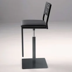 Carrier Tabouret Snack (assise +/- 65 Cm)|Tabouret De Bar (assise +/- 80 Cm)*Slide ® Tabouret pivotant et réglable en hauteur style industriel