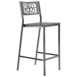 Carrier Tabouret Snack (assise +/- 65 Cm)|Tabouret De Bar (assise +/- 80 Cm)*Slide ® Tabouret snack en acier style industriel