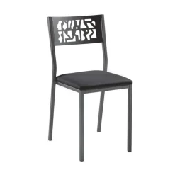 Carrier Chaise De Cuisine*Slide Industrie ® Chaise de cuisine moderne en métal style industriel
