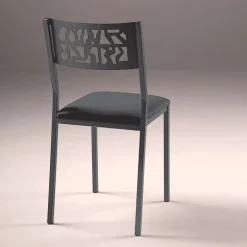 Carrier Chaise De Cuisine*Slide Industrie ® Chaise de cuisine moderne en métal style industriel