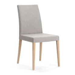 Mobitec Chaise De Salle à Manger|Chaise Salon*Slim ® Chaise de salle à manger en tissu et pieds en bois