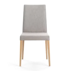 Mobitec Chaise De Salle à Manger|Chaise Salon*Slim ® Chaise de salle à manger en tissu et pieds en bois