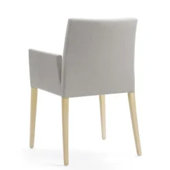Mobitec Chaise De Salle à Manger|Chaise Salon*Slim ® Fauteuil cocooning en bois et tissu