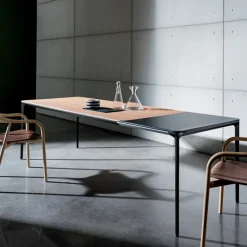 Sovet Italia Table De Salle à Manger*Slim Sovet® Table design extensible en bois