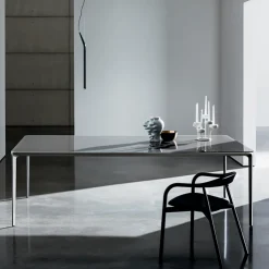 Sovet Italia Table De Salle à Manger*Slim Sovet® Table en verre design extensible