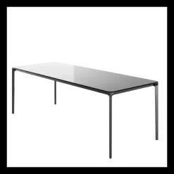 Sovet Italia Table De Salle à Manger*SlimSovet® Table design rectangulaire en verre