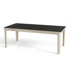 Skovby Table De Salle à Manger*SM26/27 Table danoise extensible en bois massif et en stratifié noir