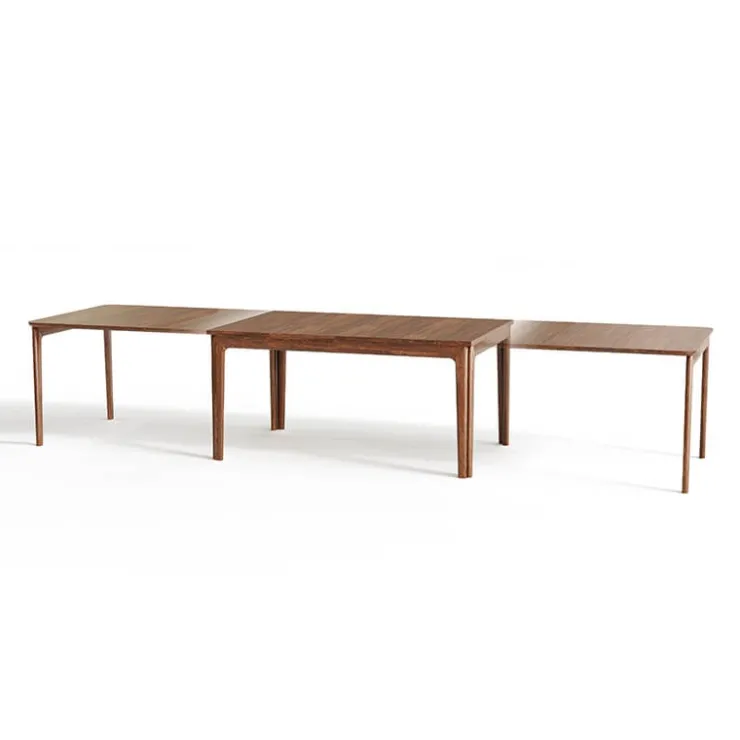 Skovby Table De Salle à Manger*SM26/27 Table de salle à manger scandinave en placage bois avec allonges