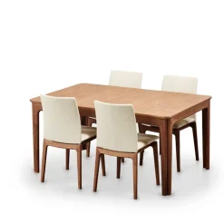 Skovby Table De Salle à Manger*SM26/27 Table de salle à manger scandinave en placage bois avec allonges