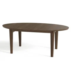 Skovby Table De Salle à Manger*SM78 Table de salle à manger ovale scandinave en bois avec allonges
