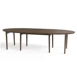 Skovby Table De Salle à Manger*SM78 Table de salle à manger ovale scandinave en bois avec allonges