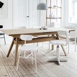 Skovby Table De Salle à Manger*SM11 Table de séjour scandinave extensible en bois