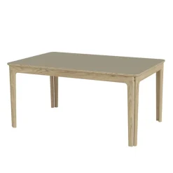 Skovby Table De Salle à Manger*SM26/27 Table en Fenix rectangulaire extensible avec pieds en bois