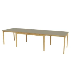 Skovby Table De Salle à Manger*SM26/27 Table en Fenix rectangulaire extensible avec pieds en bois