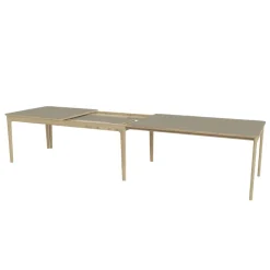 Skovby Table De Salle à Manger*SM26/27 Table en Fenix rectangulaire extensible avec pieds en bois