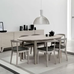 Skovby Table De Salle à Manger*SM78 Table ovale extensible en bois massif fabriquée au Danemark