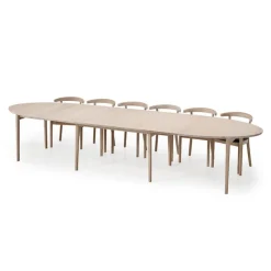Skovby Table De Salle à Manger*SM78 Table ovale extensible en bois massif fabriquée au Danemark