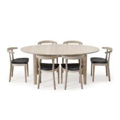 Skovby Table De Salle à Manger*SM78 Table ovale extensible en bois massif fabriquée au Danemark