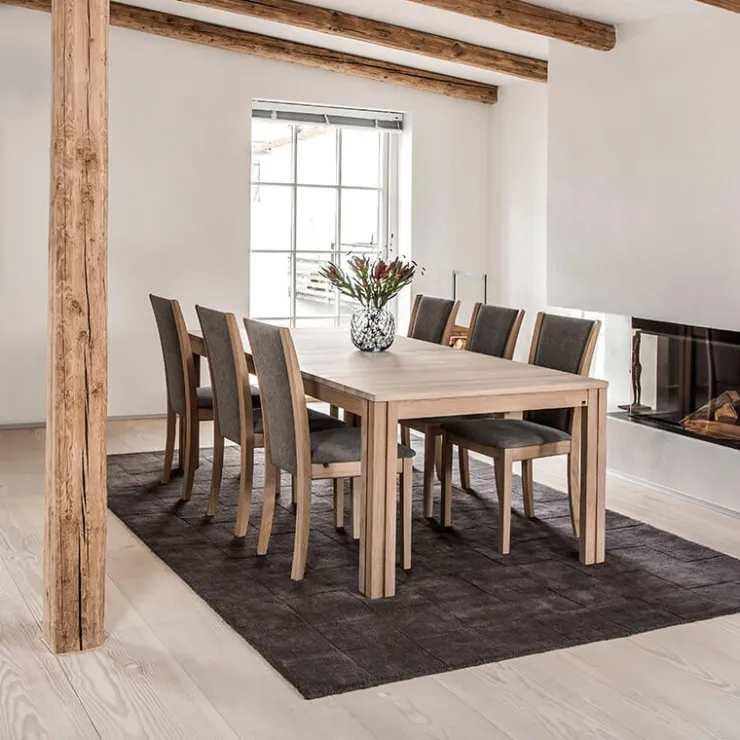 Skovby Table De Salle à Manger*SM23/24 Table rectangulaire extensible en bois massif fabriquée au Danemark