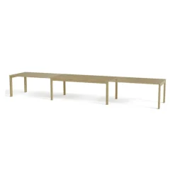 Skovby Table De Salle à Manger*SM23/24 Table rectangulaire extensible en bois massif fabriquée au Danemark